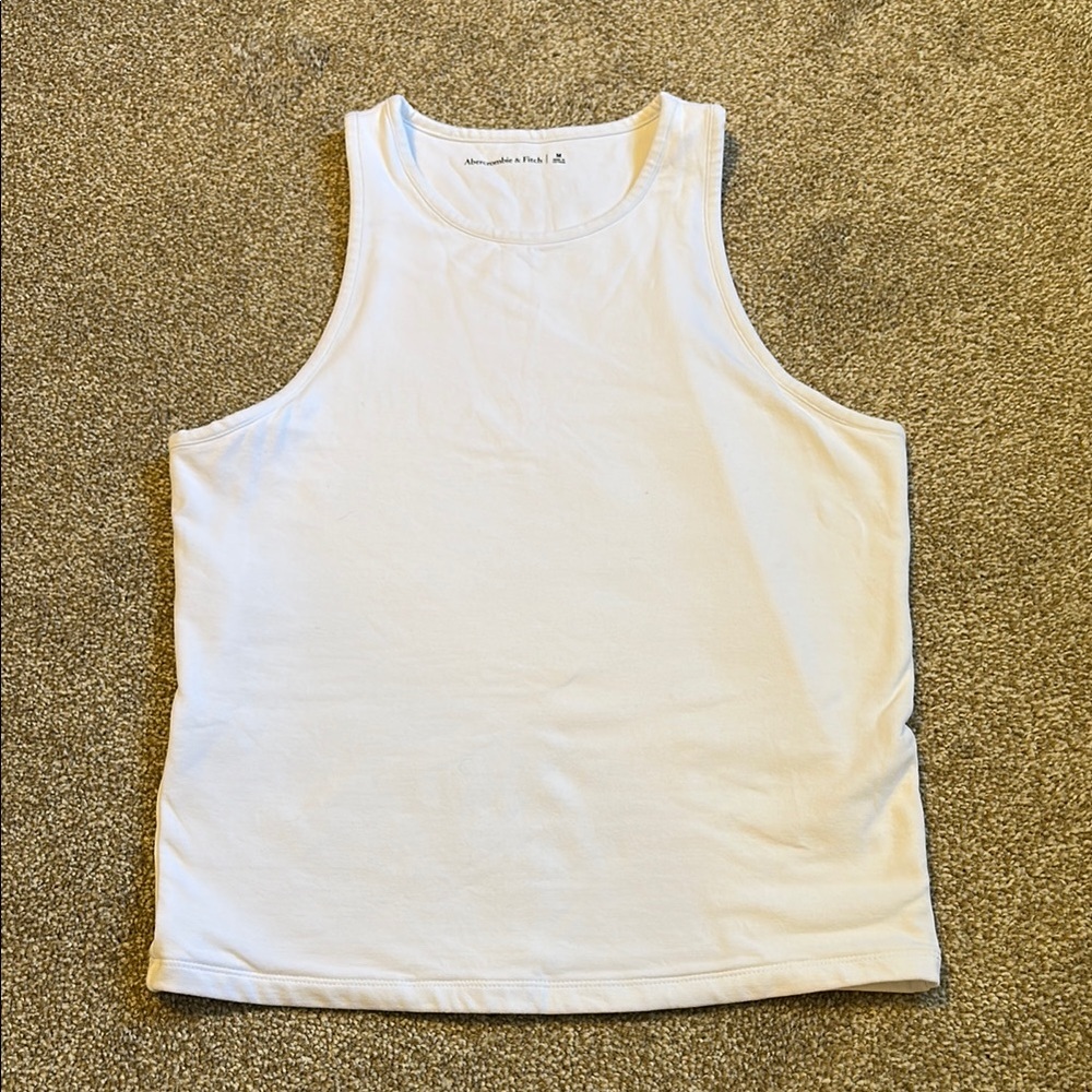 Abercrombie & Fitch White Tank Top